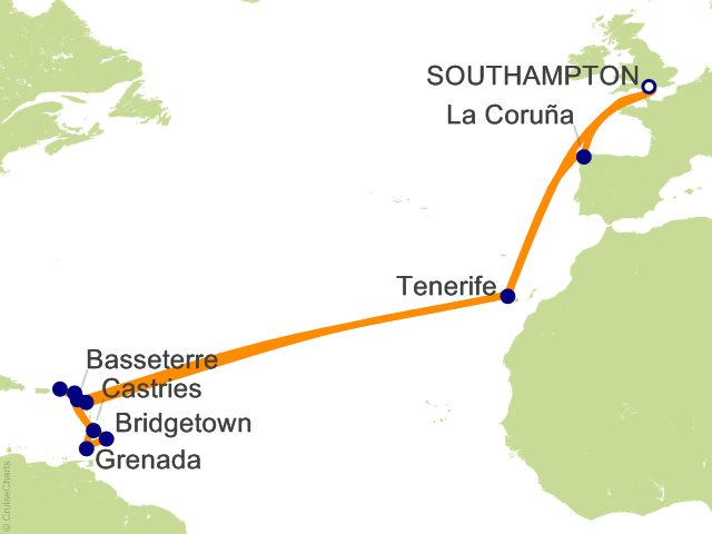 35 Night Caribbean Winter Warmth Cruise