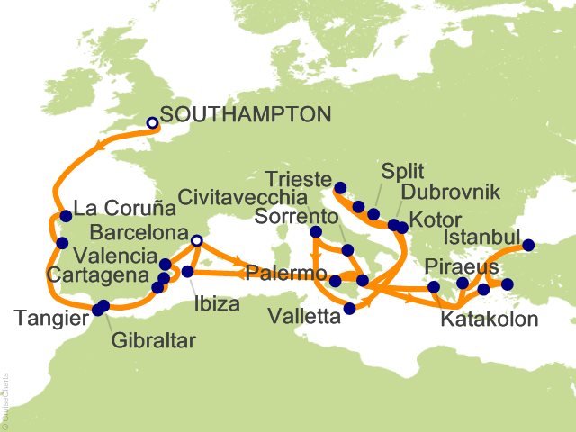 Britannia Deluxe Inside Stateroom