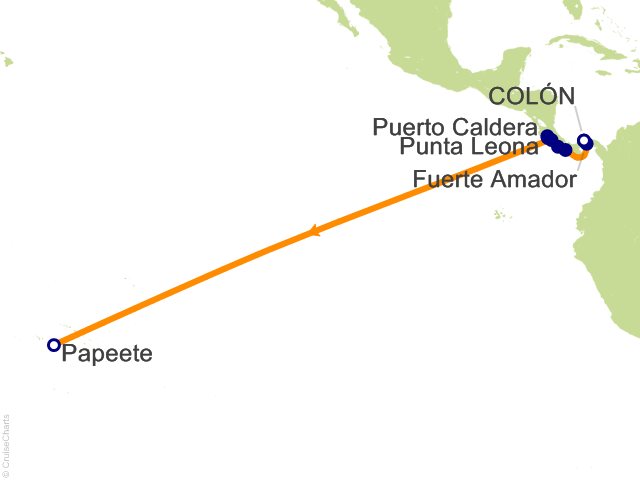 29 Night Star Collector   Panama Canal Ocean Crossing to Tahitian Dreams Cruise