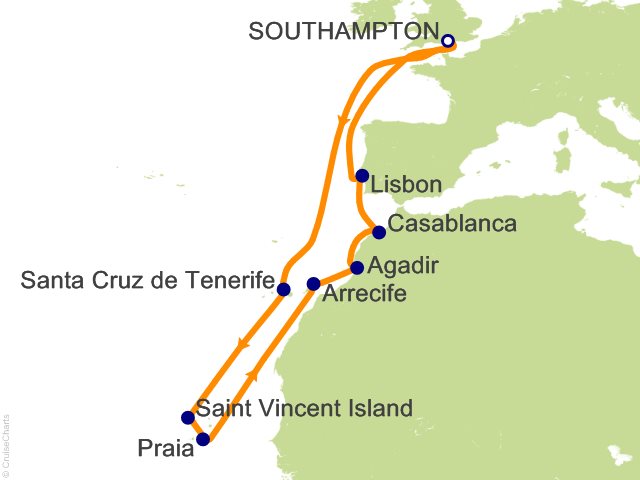 18 Night Morocco and Cape Verde Discovery Cruise