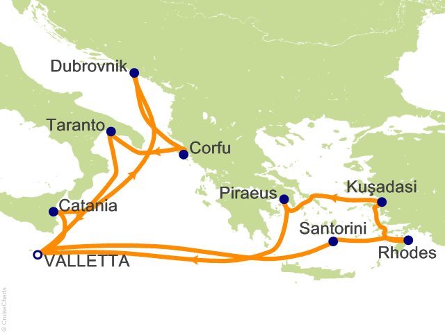 14 Night Mediterranean Fly Cruise