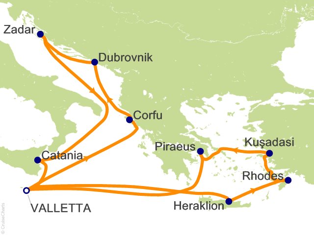 14 Night Mediterranean Fly Cruise